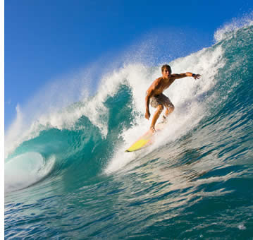 Il punto di Carenero è un'onda di classe mondiale che offre surfisti lunghe passeggiate e anche fino a 4 tubi quando è acceso